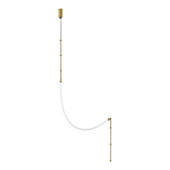 SL6132.301.20 Светильник настенно-потолочный ST-Luce Латунь/Белый LED 1*20W 3000K СЛЕЙТ 500_191_2948826